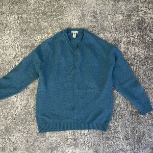 LL Bean 100% Wool Sweater